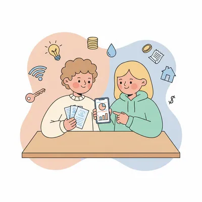 Dividir facturas con compañeros de piso